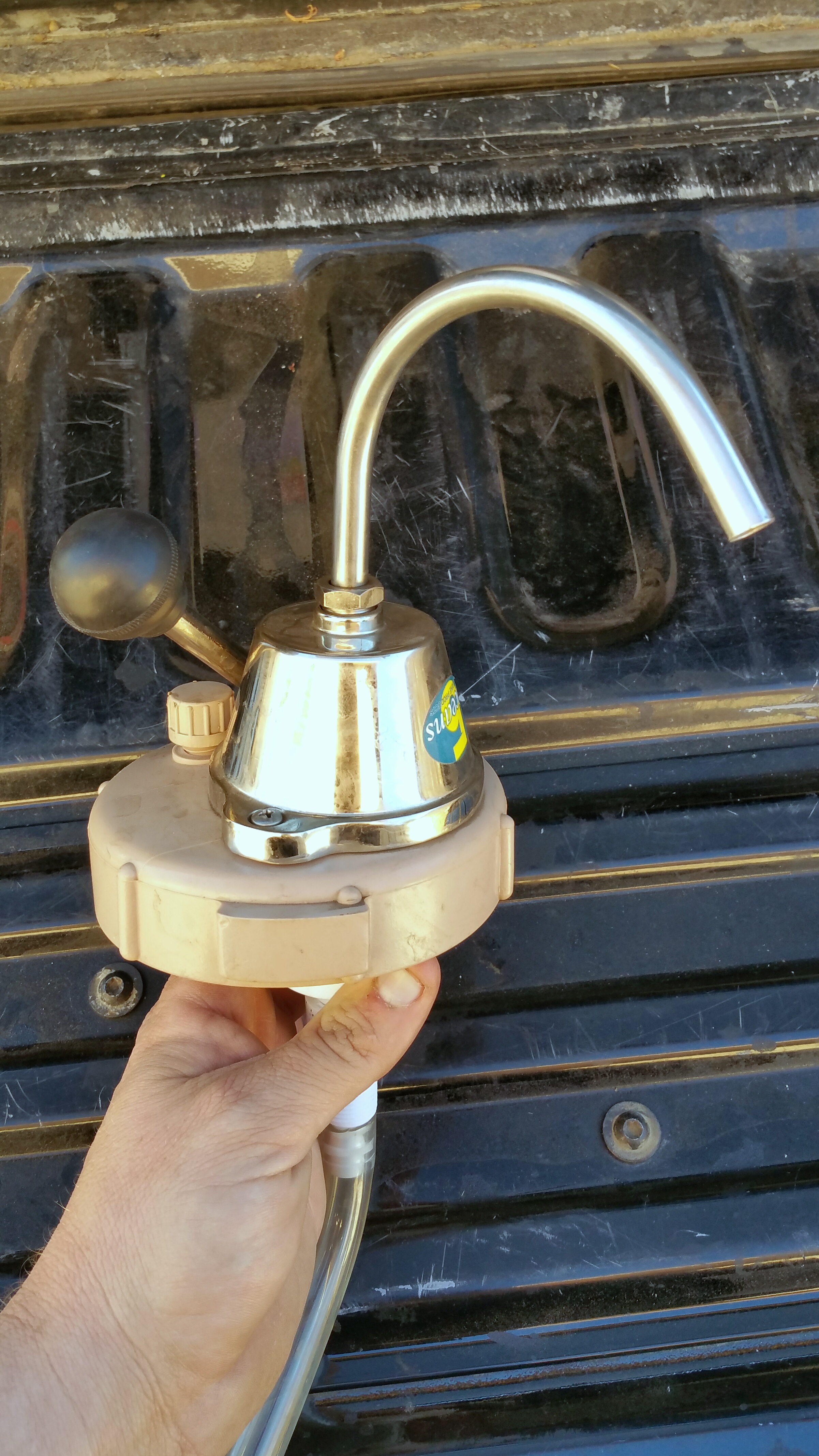 Diy Jerry Can Water Faucet Family Off The Map